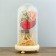Nightlight "Rosa flask in the bouquet" LED 3AA MIX 19x9.5x9.5 cm Risalux