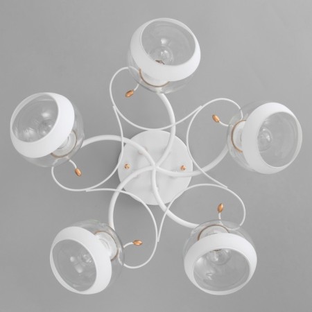 Anava chandelier 5he27 40w is white 48x48x25.5 cm Bayerlux-3