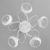 Anava chandelier 5he27 40w is white 48x48x25.5 cm Bayerlux
