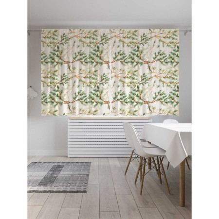 Photostes "Towels" branches, oxford, size 145x180 cm, 2 pcs