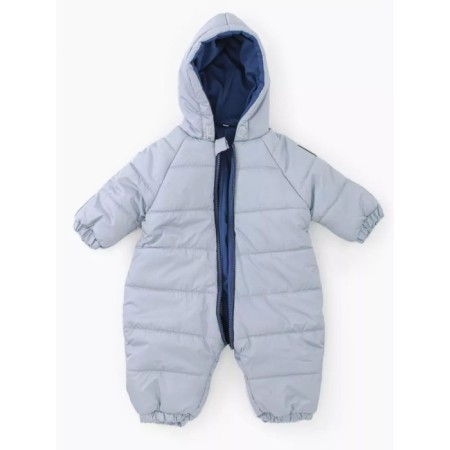 Combiason children's demi -season tops "Hummingbird", height 68 cm, color gray/blue-1