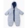 Combiason children's demi -season tops "Hummingbird", height 68 cm, color gray/blue