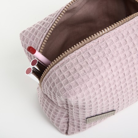 TEXTURA lightning cosmetic bag, pink color-8