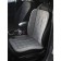 Pack with heating in the front seat Airline, 12 V, 35/45W, 100x50 cm, gray
