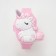 Watch of Electronic, children's, "unicorn", LR41 (AG3), pink