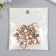 Buttons plastic for creativity on the leg "Geometry" set of 20 pcs mix 1.4x1.1 cm