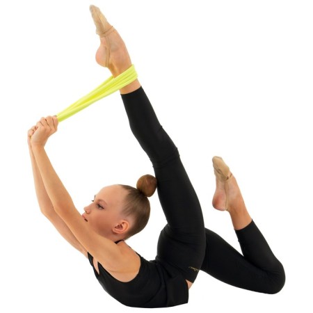 Crap for rhythmic gymnastics Grace Dance, 3 m, yellow color-5