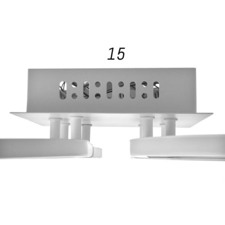 Rose chandelier 73W LED 3000-6000K 5840LM 49x49x8 cm-5