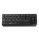Kumo Base K59 keyboard, wired, membrane, 104 keys, USB, backlight, black