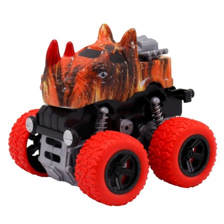 Friction Funky Toys "rhino", 4x4, with red wheels