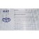 Medical mask Latio white, 2 fixers of shape, 50 pcs cardboard unit
