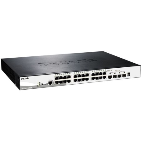 D-Link DGS-1510-28XMP/A1A switch, setting, 24x10/100/1000base-T-1