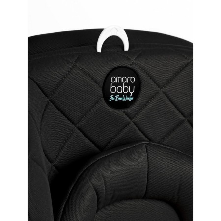 AMAROBABY BRILIANT, ISOFIX fastening, class D, group 0+/1/2/3 (0-36 kg), black color black-17