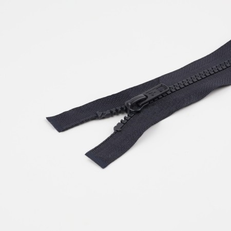Lightning "Tractor", No. 5, connective, 2 runners, automatic locks, 80 cm, black-blue color-1