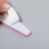 The base with interchangeable nail files, grinding, set 10 pcs, pink color