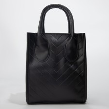 Bag Female Tout with zipper, black color