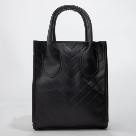 Bag Female Tout with zipper, black color