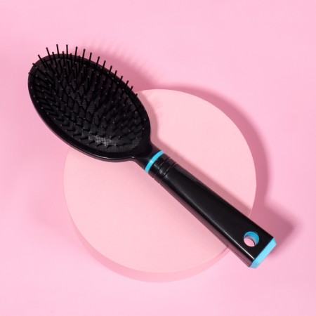 Massage comb, 6 × 24.3 cm, color mix/black-2