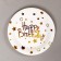 Paper plates "Happy Birthday", in a set of 6 pieces