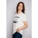 Women's T -shirt Let’s Go, size 46, Milk color