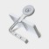 Holder for toilet paper on V VelIKOLOK, 17 × 18 × 11.5 cm, white color