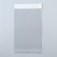 BOPP package with an adhesive valve, transparent 23 x 33/4 cm, euroglos, 30 μm