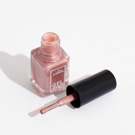 Nail varnish with Jeanmishel gel effect, tone 181, sparkling beige, 6 ml-3