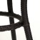 Sadovy table of artificial rattan 72x75cm wenge