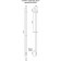 Terminus uno “profile” heated towel rail, 1400x30 mm, chrome
