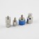 Press nozzle to install alpha buttons d = 15 mm