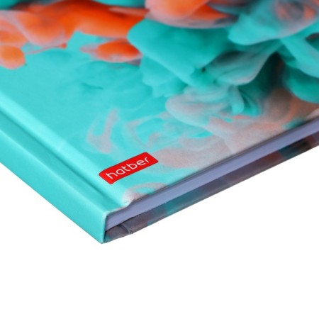 Notebook, A6, 64 sheets, in a cage/ruler, "delicate flair", a solid cover, matte lamination, an offset block 60g/m2-2