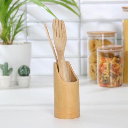 A set of kitchen supplies "Bamboo Forest", 3 items on a stand: 2 shoulder blades, spoon-1