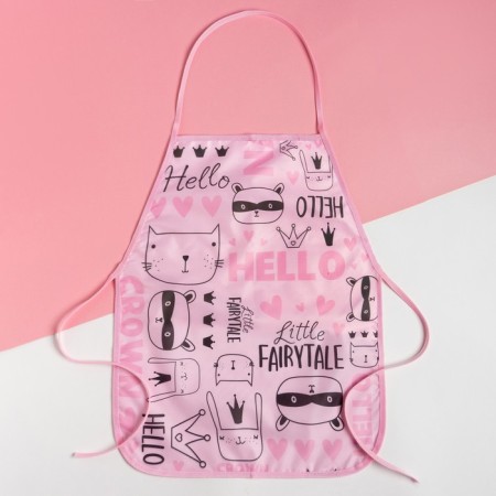 Apron Children's Ethel "Crown", 49 x 39 cm-8