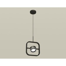 Комплект подвесного поворотного светильника с акрилом Ambrella light, Traditional DIY, XB9119151, GX53, цвет чёрный песок, белый матовый
