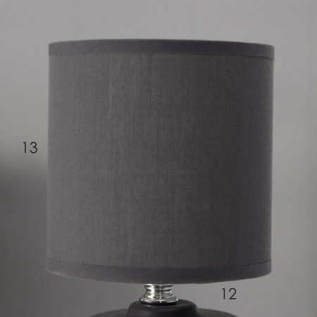 Traffic lamp with lampshade Risalux "Merida", E14, 40 W, Gray, 13 × 13 × 28 cm-2