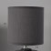 Traffic lamp with lampshade Risalux "Merida", E14, 40 W, Gray, 13 × 13 × 28 cm