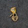 Calisman keyhole "castle", natural amber