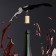 Corkscrew - opening universal share, 12 cm, black color