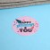 Stickers for flowers and gifts "Happy Birthday!", 4.4 x 4.4 cm, 252 pcs.