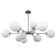 Ceiling light Gerhort G31206/12SN WT, 12X5W, G9, 61x100x100 cm, color gray color