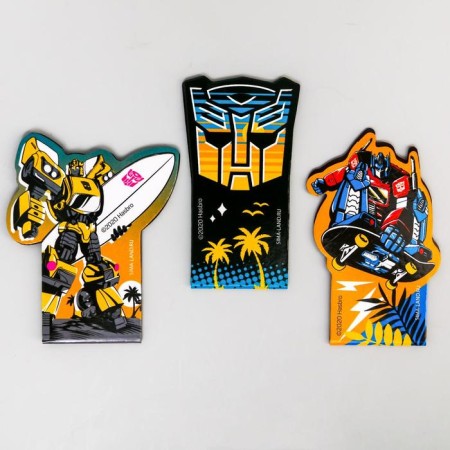 Postcard with magnetic bookmarks Transformers, 3 pcs.-3