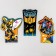 Postcard with magnetic bookmarks Transformers, 3 pcs.