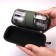 Portable tea service in a case, cover 15 x 8 cm