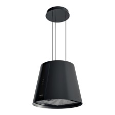 Вытяжка KRONA HOLLY ISOLA 500 BLACK S, островная , 1365 м3/ч, 3 скорости, 50 см, чёрная