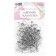 Pins with round end, 22 mm, 100 pcs, silver color