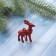 Jewelry decoration "Deer-Malyshi" (set 3 pcs) 4x3.5 cm, mix