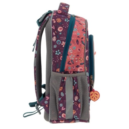 School backpack Erich Krause ergoline 15l, 39 x 28 x 14 cm, ergonomic back, Autumn Walk 51899-2