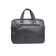 Male portfolio, eco-leather, de-gosa black, 40x10x31 cm