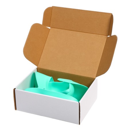 Set for feeding, food silicone, turquoise color-13
