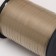 Ribbon for decor and gifts, beige khaki, 0.5 cm x 250 m
